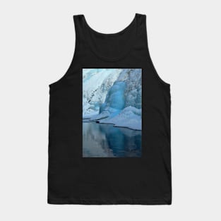 Blue Ice Flow Reflections Tank Top